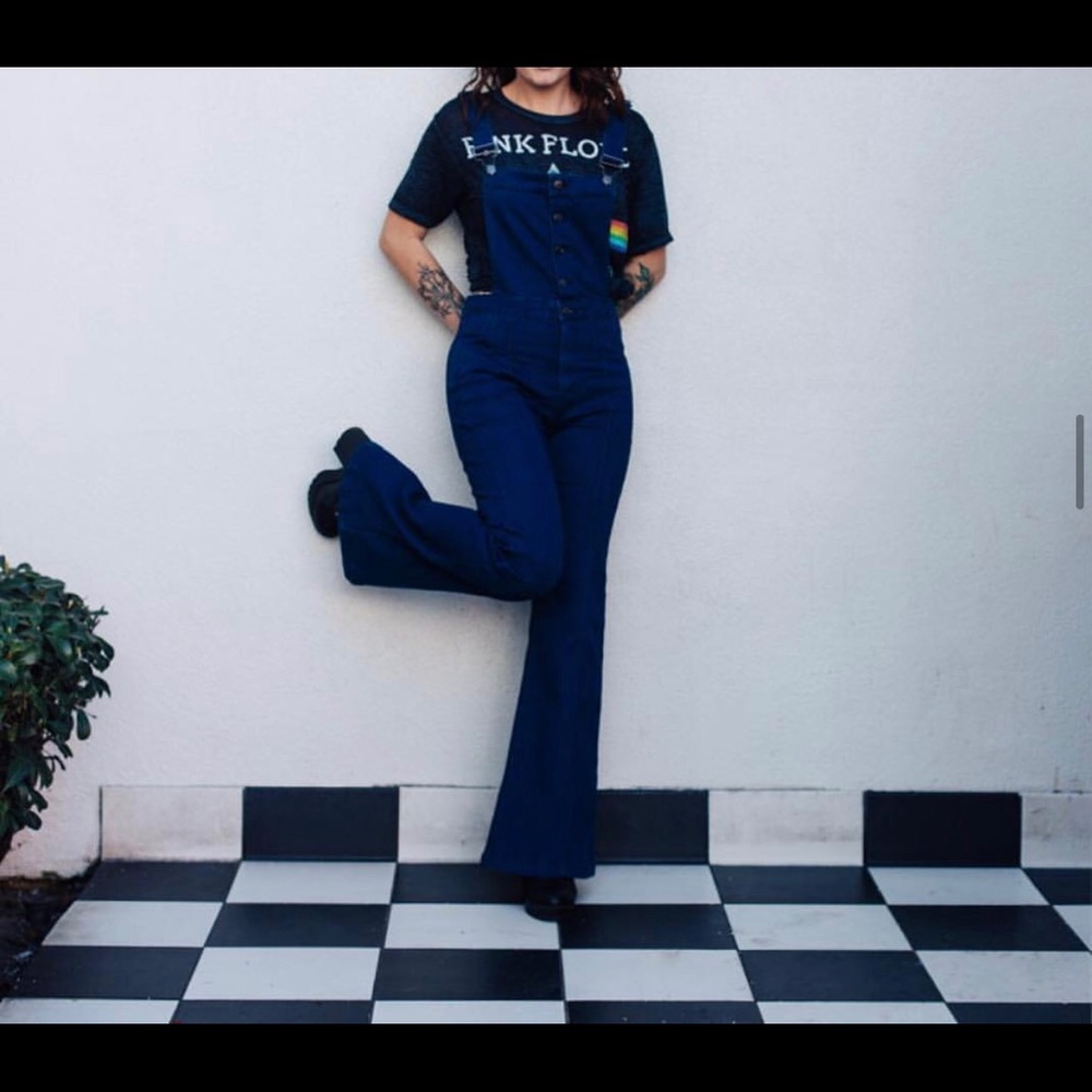 Flare overalls